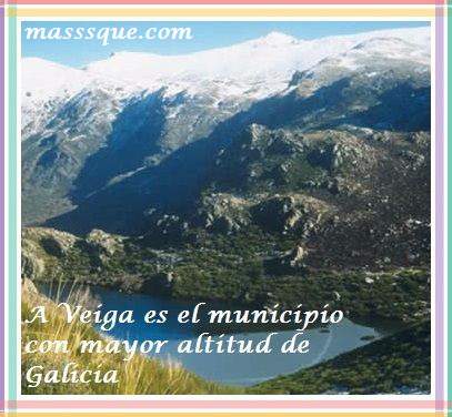 A Veiga, Ourense, es el municipio más alto de Galicia